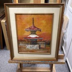 額縁 額 絵画 油絵 絵 F6アンティーク 木製 ゴールド レトロな豪華装飾付き金色木製額縁 フレーム (油彩額縁) 油絵SM