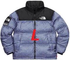 supremeXNORTH FACE ヌプシL青