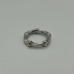 c672 美品　希少　オールド　ティファニー　1996 バンブー　ピアス　925 1996】TIFFANY&Co. ティファニー バンブー ピアス 《シルバー925