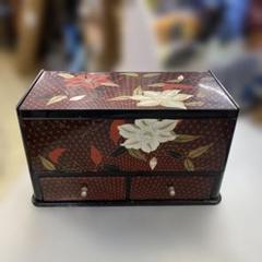 漆鏡箱　鉄線紋様　漆塗り小引き出し　レトロ 51W6McUOj4L._AC_SY200_QL15_.jpg