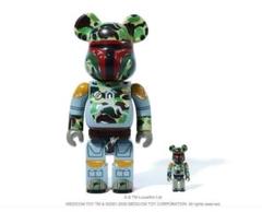 STAR WARS X BAPE BOBA FETT 100% & 400%