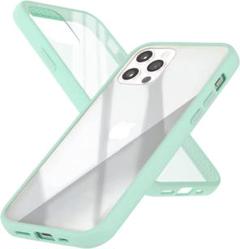 H548538 iPhone 12ProMAX アンチショック ケース グリーン