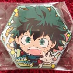 僕のヒーローアカデミア 六角缶バッジ 緑谷出久