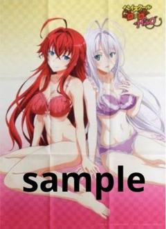 ハイスクールd×d 全巻購入特典 布ポスター リアス ロスヴァイセ ハイスクールd×d 全巻購入特典 布ポスター リアス ロスヴァイセ