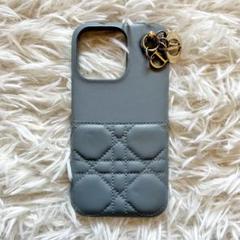 ◤新品未使用◢ DIOR（ディオール）　iPhone13Pro スマホケース ディオール iPhone13ProMax/13Pro/13ケース カナージュ柄 カード