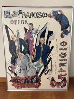 San Francisco Opera ジャンニ ベルサーチ ポスター 1990