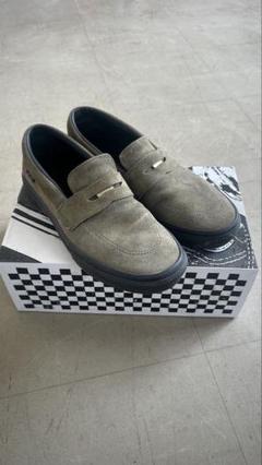 ぴ*フ様 Vans スエード スリッポン グレー skate style 53 ぴ*フ様 Vans スエード スリッポン グレー skate style 53