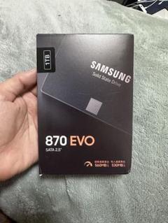 Samsung870EVO 1TB MZ-77E1T0B/CN (新品、未開封) Solid-State Drive (SSD) SAMSUNG 870 EVO, 1TB, SATA3, 2.5