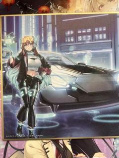 ハンディーレディ　サテライトショップ限定特製ミニ色紙　遊戯王ラッシュデュエル