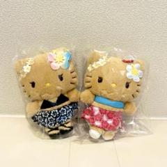 ハローキティ サンリオ トコナツ 日焼け ぬいぐるみマスコット サンリオ トコナツバケーション ぬいぐるみ 日焼けキティ ハロー