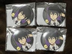 ジャンプ50周年 REBORN 雲雀恭弥 スクエア缶バッジ 家庭教師ヒットマンREBORN! 雲雀恭弥 ジャンプ展 来場者記念証