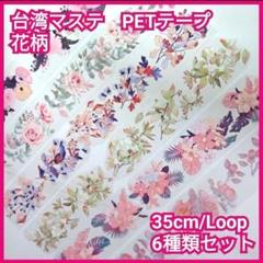 〜専用〜台湾マステ♡PET素材  ポインセチア 切り売り 在庫無し【654】海外 PETテープ 装飾 風冠舞扇 貝殻光（ミックス