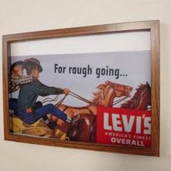 くまごろう:Levi's 販促 ポスター ビンテージ（額セット） Levi's Levi's,リーバイス,1950~60年代,Levi's Vintage Big