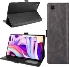 TECLAST T40 Plus ケース スマホケース 高級手帳型 ブラック