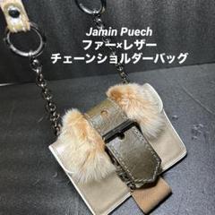 美品 JAMIN PUECH レザー ハンドバッグ 肩掛け可能　ショルダーバッグ ba11-2301-41-1.jpg