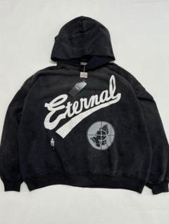 【SAINT MXXXXXX】SNT OF GOD ロングスリーブ フーディ SAINT Mxxxxxx × FEAR OF GOD HOODIE SNT OF GOD SM-HR8-0000