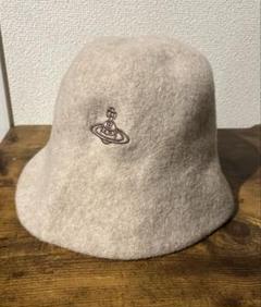 【未使用】Vivienne Westwood ＊ウール　ハット　＊グレー 中古・古着通販】Vivienne Westwood (ヴィヴィアンウエスト