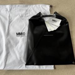 MM6 LEATHER JAPANESE TOTE トライアングル トートバッグ レザー