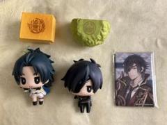 刀剣乱舞　スクエア缶バッジ　極　引っかけフィギュア　燭台切　太鼓鐘