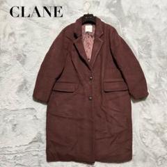 【美品】CLANE マスタード ダブルブレストコート　サイズ2 クラネ 2025年最新】clane コート マスタードの人気アイテム - メルカリ