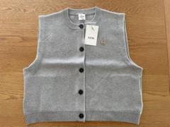新品 YENN DOUBLE FACE KNIT VEST ニットベスト グレー 新品 YENN DOUBLE FACE KNIT VEST ニットベスト グレー - メルカリ