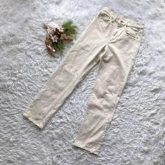 【無印良品】 (23/S) デニムパンツ ジーンズ ストレート ストレッチ 旅行