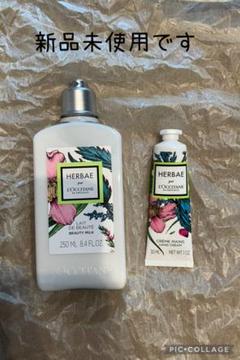 L'OCCITANE HERBAE ボディミルク 3本セット L'OCCITANE ボディクリーム ロクシタン l'occitane 「数量限定