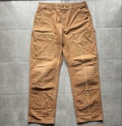 ≪超目玉★12月≫ ダブルニー カーハート ペインターパンツ 雰囲気 フェード 36×32 パンツ