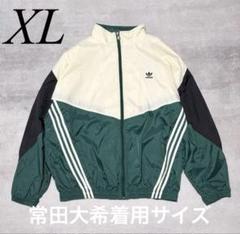 adidas ナイロンジャケット 緑 グリーン 常田大希 XL(LL) - メルカリ