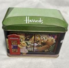 Harrods ロンドンバス 貯金箱 缶