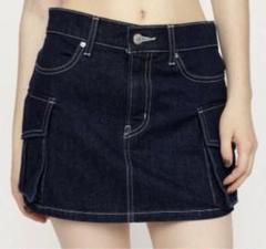 SLY THOMAS LW FLAP POCKET S/SK-A ミニスカート