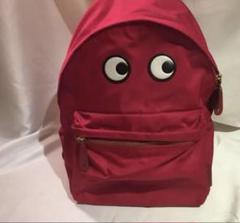一*可様 アニヤハンドマーチ　eyes backpack レッド　リュック 2025年最新】アニヤハインドマーチ リュックの人気アイテム