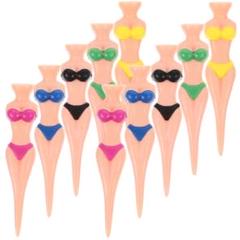 ビキニ型ゴルフティー 5×2種=10本セット