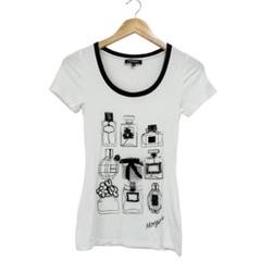 MORGAN DE TOI レディース 半袖 Tシャツ リボン ビーズ XS