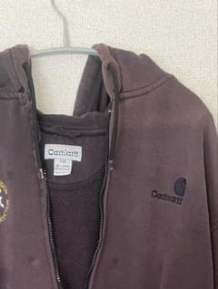 【古着】Carhartt パーカー 2XL 前開き　VINTAGE カーハート