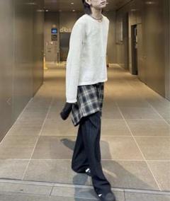【深水光太着用】our legacy メッシュニット アワーレガシー ourlegacy メッシュ ニットOUR's 深水着用