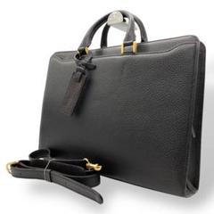 美品 1883 DAKS ビジネスバッグ 2way レザー ダークブラウン 美品 1883 DAKS ビジネスバッグ 2way レザー ダークブラウン