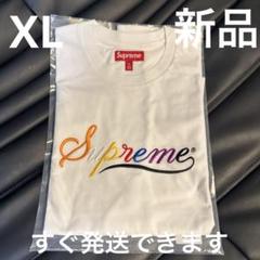 Tシャツ・カットソー Supreme Cursive S/S Top White Supreme Cursive S/S Top White Men's - FW24 - US