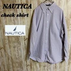 【769】NAUTICA ノーティカ　B.Dチェックシャツ