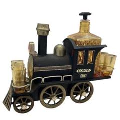昭和レトロ　日立pompa　インテリア機関車　ウイスキーボトル　ショット　お酒