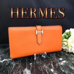 Hermes エルメス 財布 二つ折り長財布 お札入れ 小銭入れなし トゴ レザー ブラック 黒 長サイフ 二つ折り財布 メンズ 本革 長札入れ 薄い スリム ブランド 美品 中古 送料無料の中古 未使用品 メルカリ