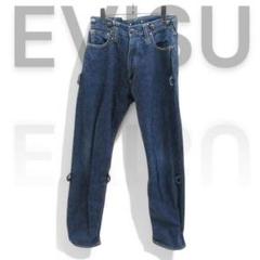 EVISU エヴィス Lot.2536 デニム ジップパンツ ボンテージパンツ EVISU エヴィス Lot.2536 デニム ジップパンツ ボンテージパンツ