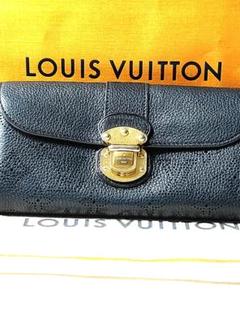 LOUIS VUITTONルイヴィトンマヒナ ポトルフォイユ イリス長財布　黒