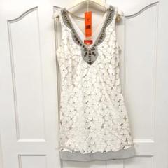 新品☆ヘールボブ HALE BOB ホワイトワンピース レース　ビージュ 新品☆ヘールボブ HALE BOB ホワイトワンピース レース ビージュ