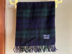 極美品　POLO RALPH LAUREN カシミヤ100% マフラー ポロ ラルフローレン メンズ マフラー POLO RALPH LAUREN