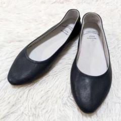 エフエススラッシュエヌワイ fs/ny フラットシューズ ネイビー