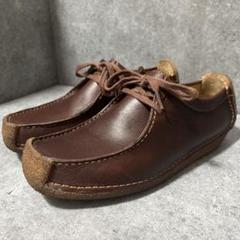 美品✨ クラークス ナタリー 革靴 スエード レザー キャメル 24cm クラークス ナタリー レディース CLARKS NATALIE 革靴 本革
