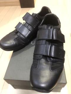 GUCCI ブラック ベルクロシューズ