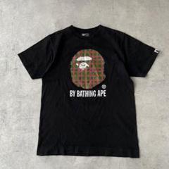A BATHING APE アベイシング エイプ Tシャツ デカロゴ 黒