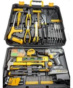 【186本組】 ドリルドライバー 電動ドライバ―セット 工具セット DECOのサムネイル